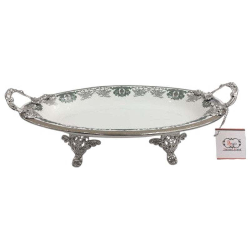 Serving Dish Oval 34x20cm 6c- AB-121