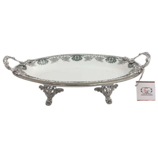 Serving Dish Oval 34x20cm 6c- AB-121