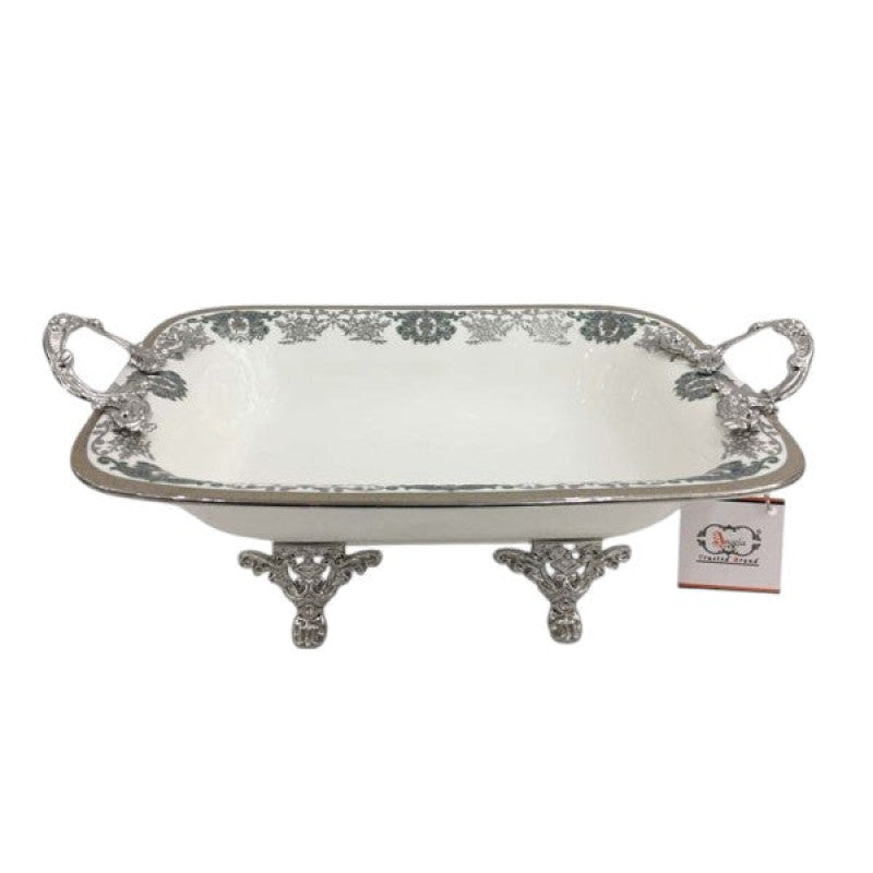 Serving Dish Sqr 31x22cm 6c-AB-127