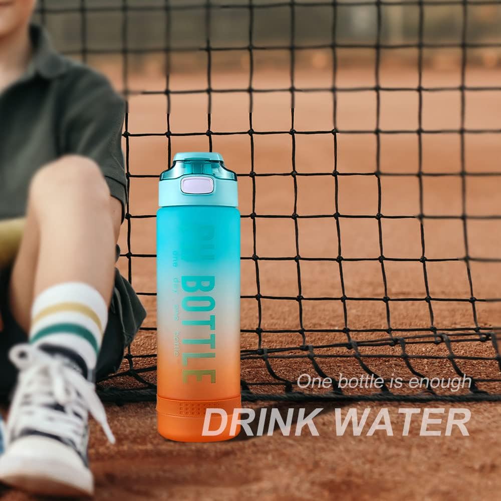 1L PH Water Bottle, Portable Gym Fitness