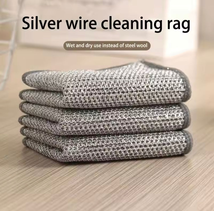 Multipurpose Net Wire Dish Cleaning Cloth
