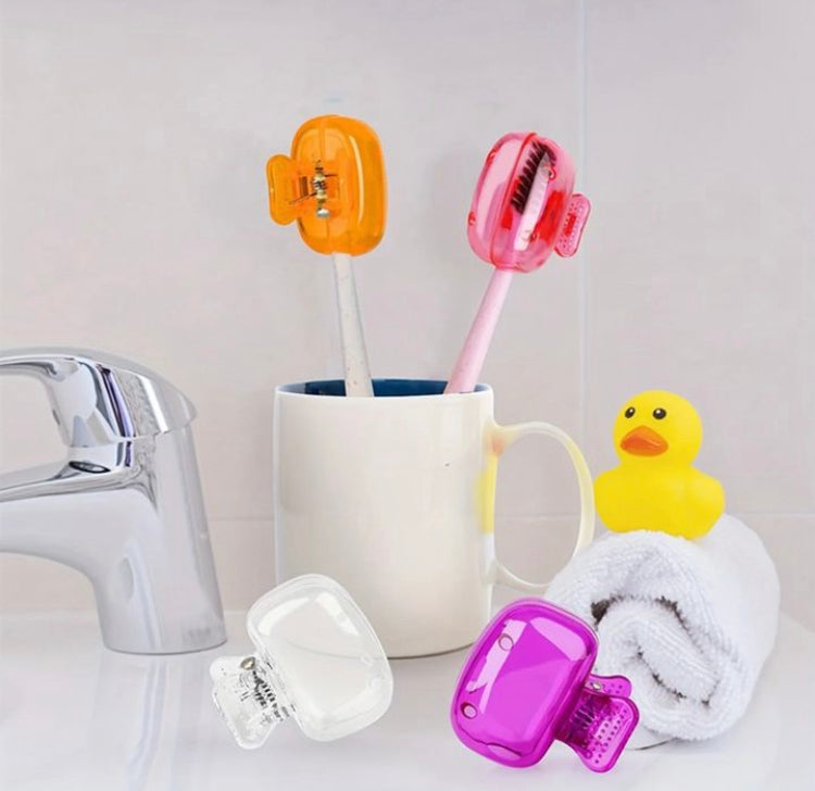 10 Pcs Travel Portable Toothbrush Head Cover