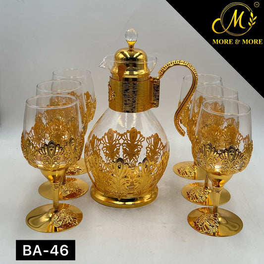 7-Pcs Golden Water Set  | BA-46
