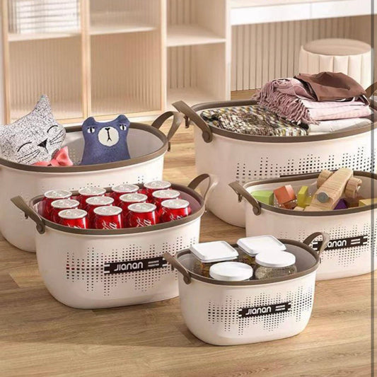 3pcs Multipurpose Storage Basket – Closet Organization & Toiletries Storage Basket