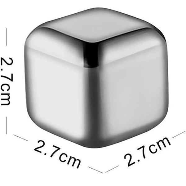 304 Stainless Steel Ice Cube Stone