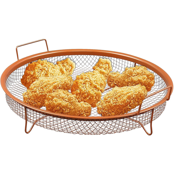 Nonstick Round Crisper Tray