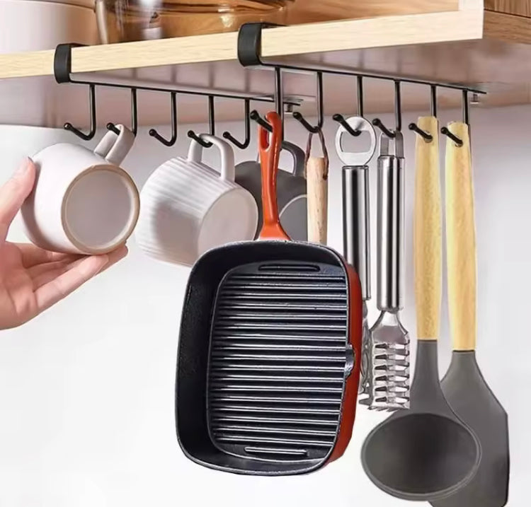Wall Mounted Mutifunctional Mugs Spoons Holder