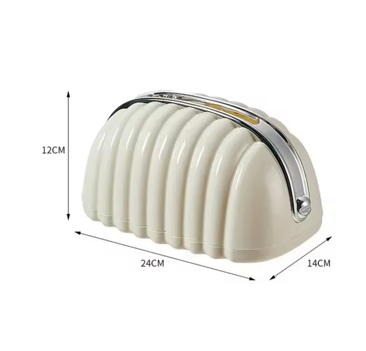 Shell Bow Tissue Box