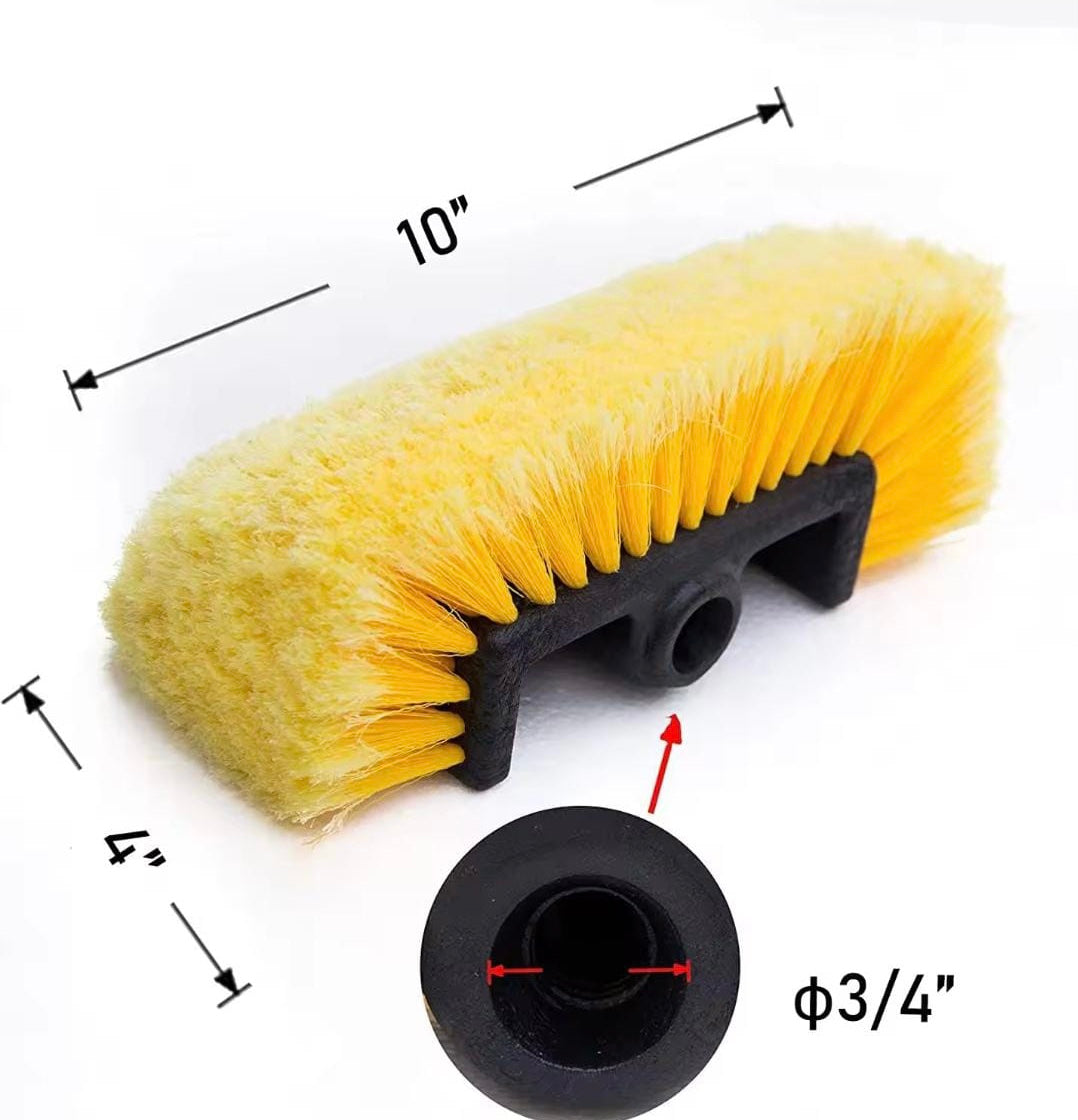 Soft Bristle Car Wash Brush, Windshield Window Wipe Glass Cleaner, Solar Window Car Cleaning Big Brush