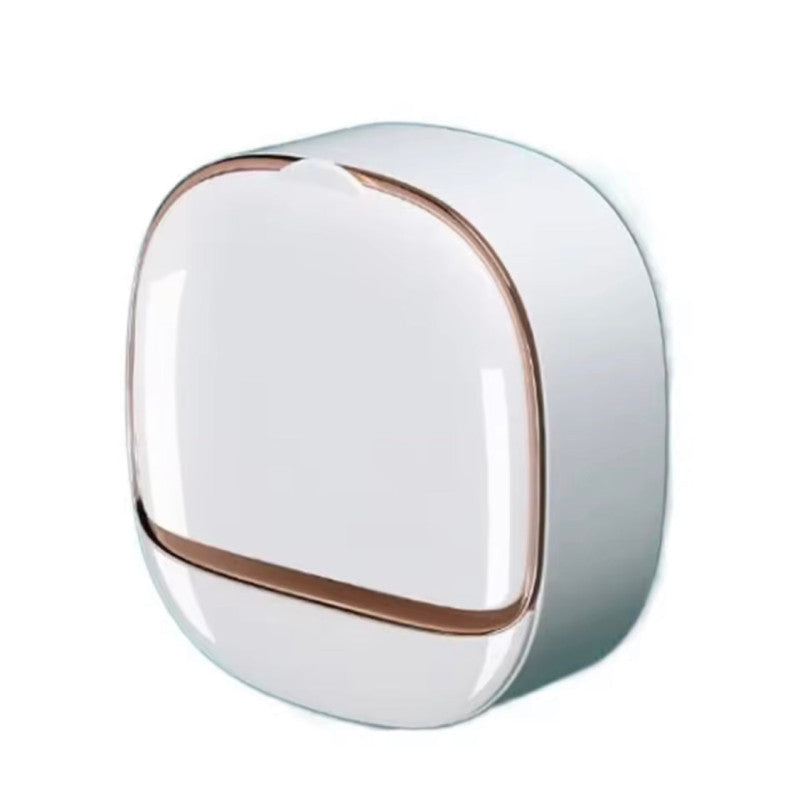 Wall Mounted Soap Box With Flip Cover