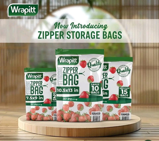 Wrapitt Zipper Storage Bags
