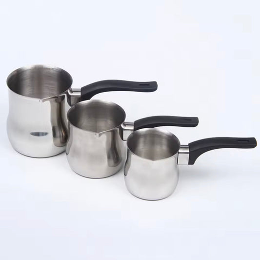 Stainless Steel 3 pcs Coffee Pot, Leakproof Coffee Kettle, Portable Coffee Maker