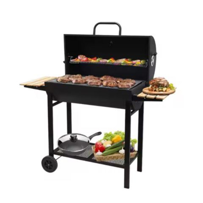 Camping Grill Outdoor Home Courtyard Villa Barbecue Grill BBQ Charcoal Drum