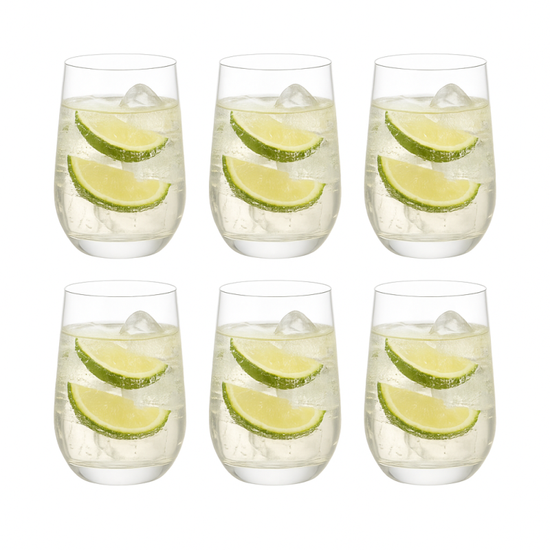 Glass Set – 6 Pcs (490ml)