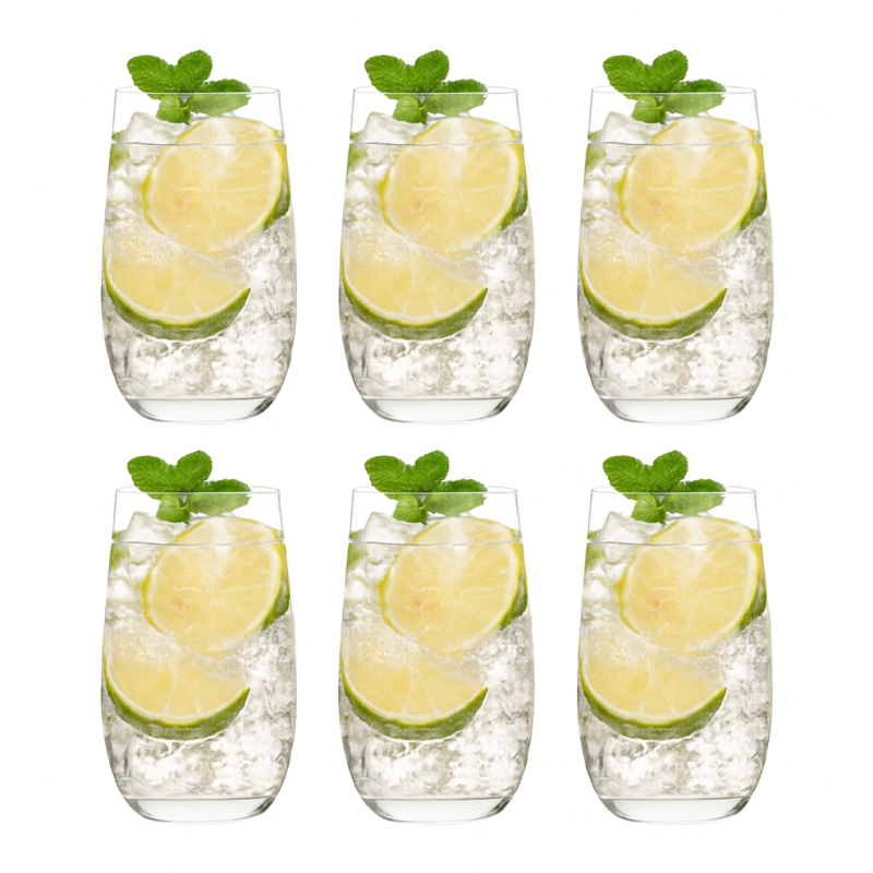 Glass Set – 6 Pcs (410ml)