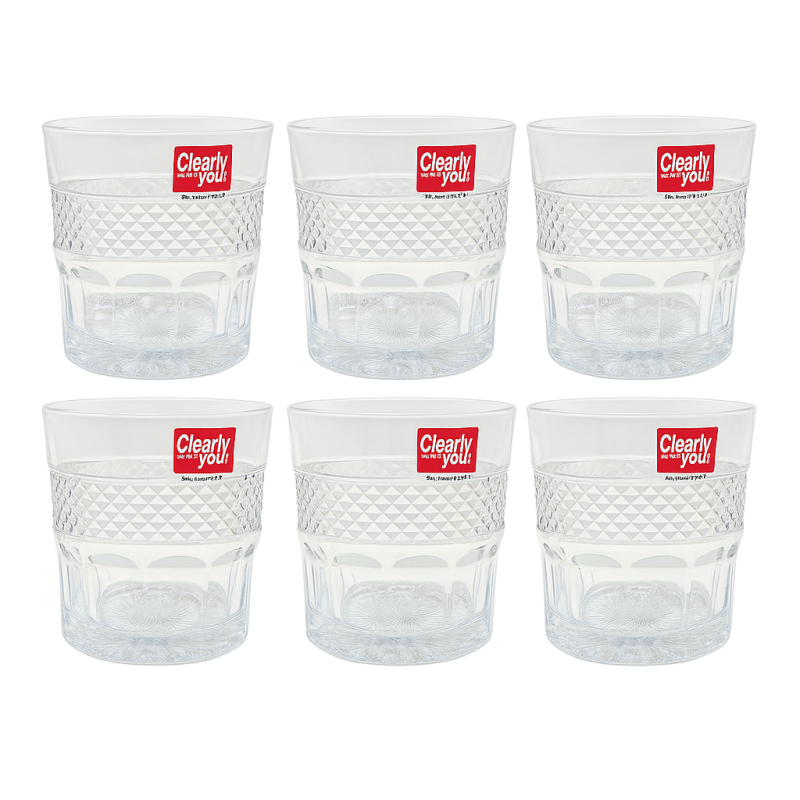 Glass Set – 6 Pcs (290ml)
