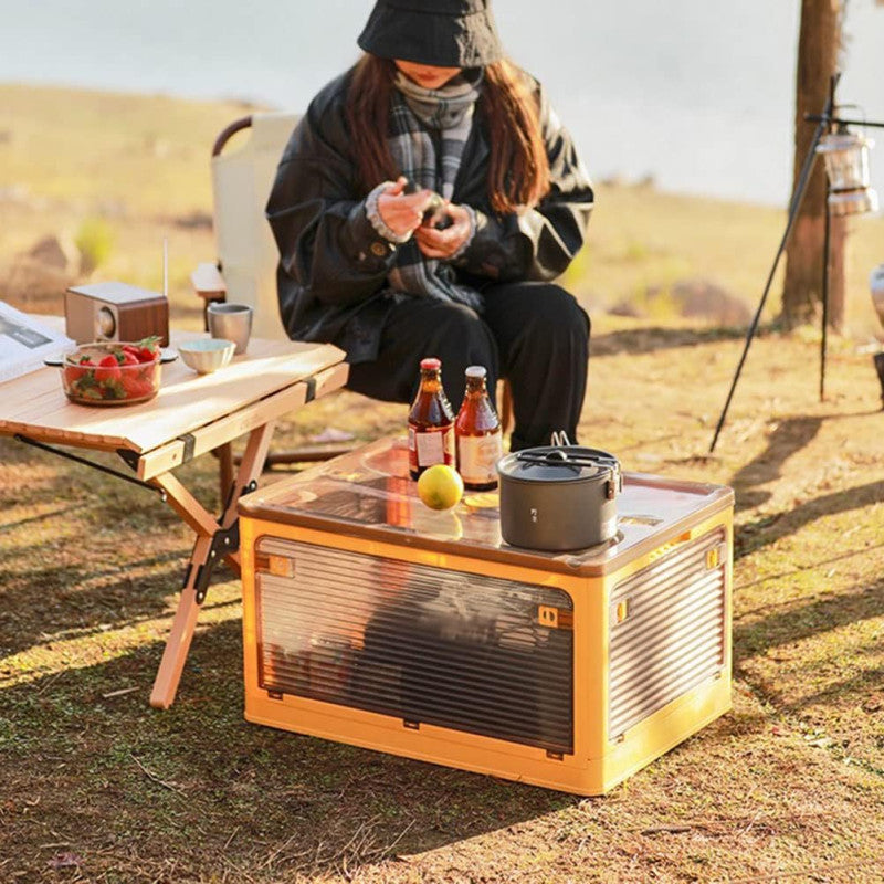 صناديق تخزين قابلة للطي ومتعددة الوظائف مع غطاء وصندوق تخزين قابل للطي بغطاء 