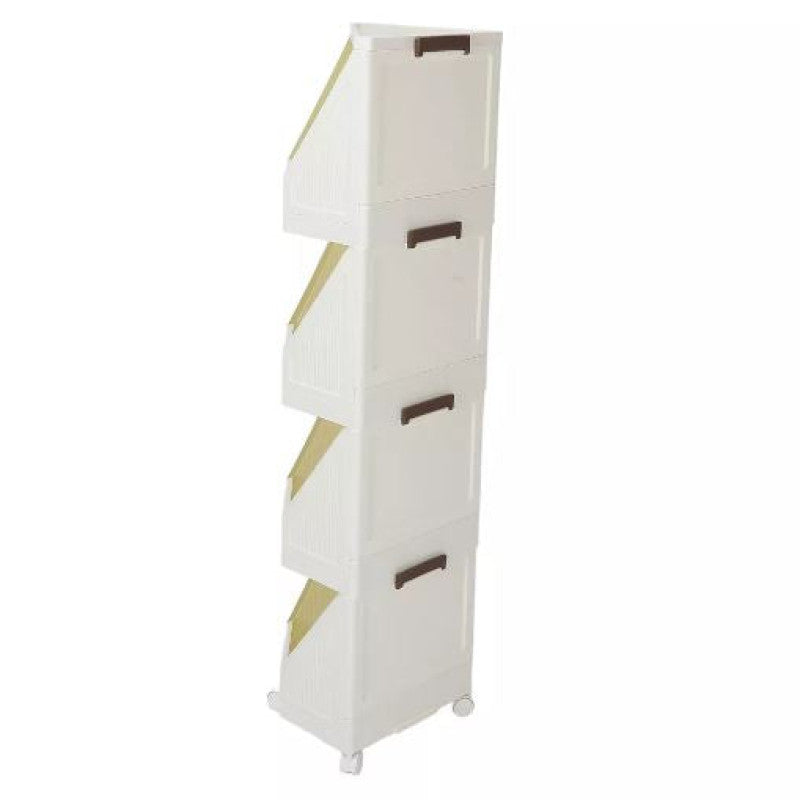 Corner Storage Cabinet Shelf for Bedroom Home