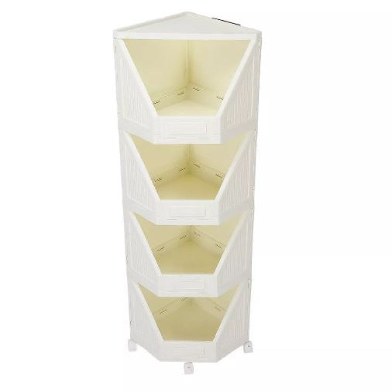 Corner Storage Cabinet Shelf for Bedroom Home