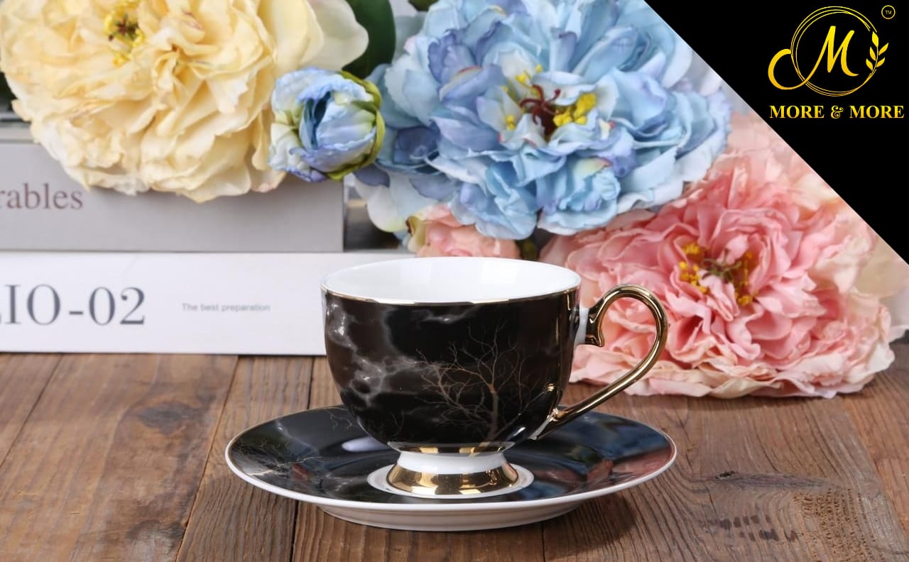 Johnson Bros Inspired Cup & Saucer Set – Design : DS-008