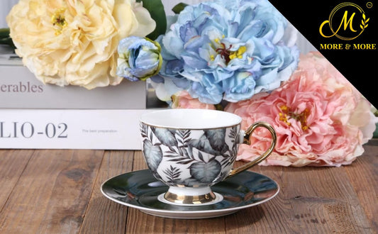 Johnson Bros Inspired Cup & Saucer Set – Design : DS-118