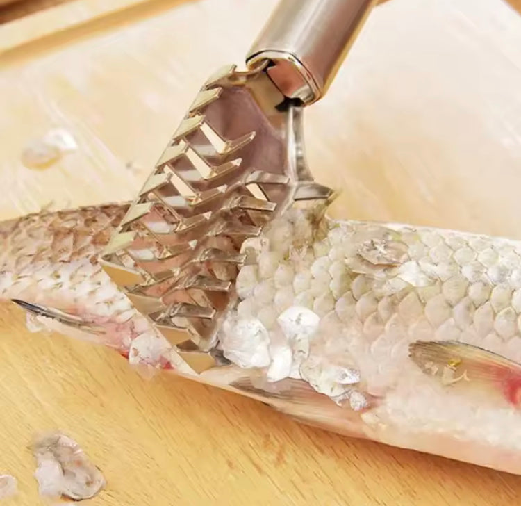 Stainless Steel Fish Scale Peeling Cleaner