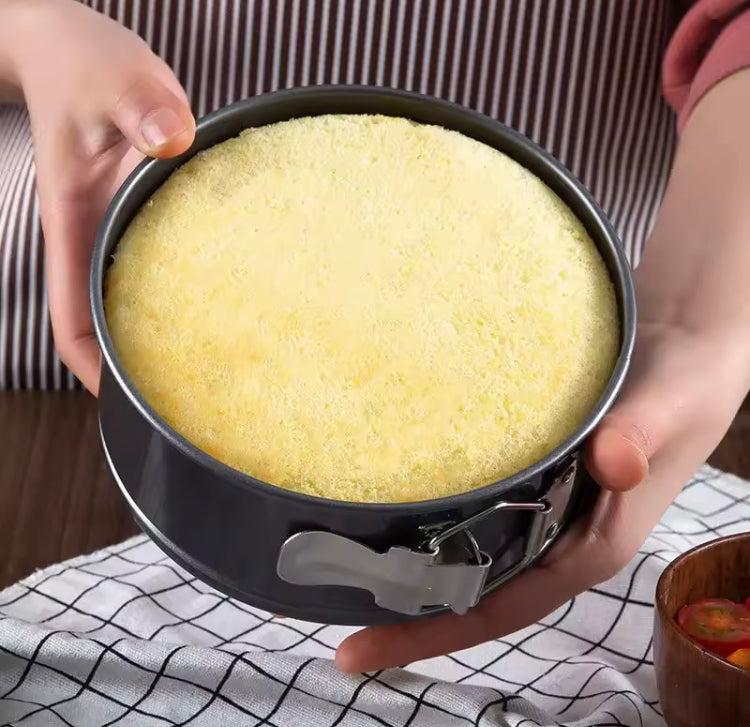 3 Pcs Set Round Shape Non-Stick Cake Moulds