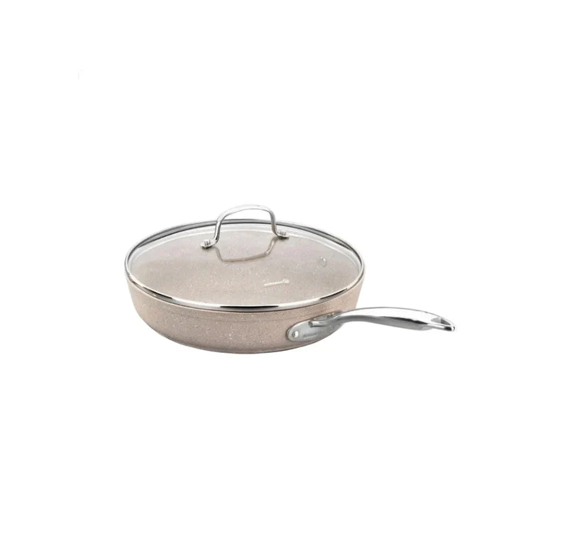 Korkmaz Granita Alu. Frypan 28x5.5cm / 3.0l. w/lid