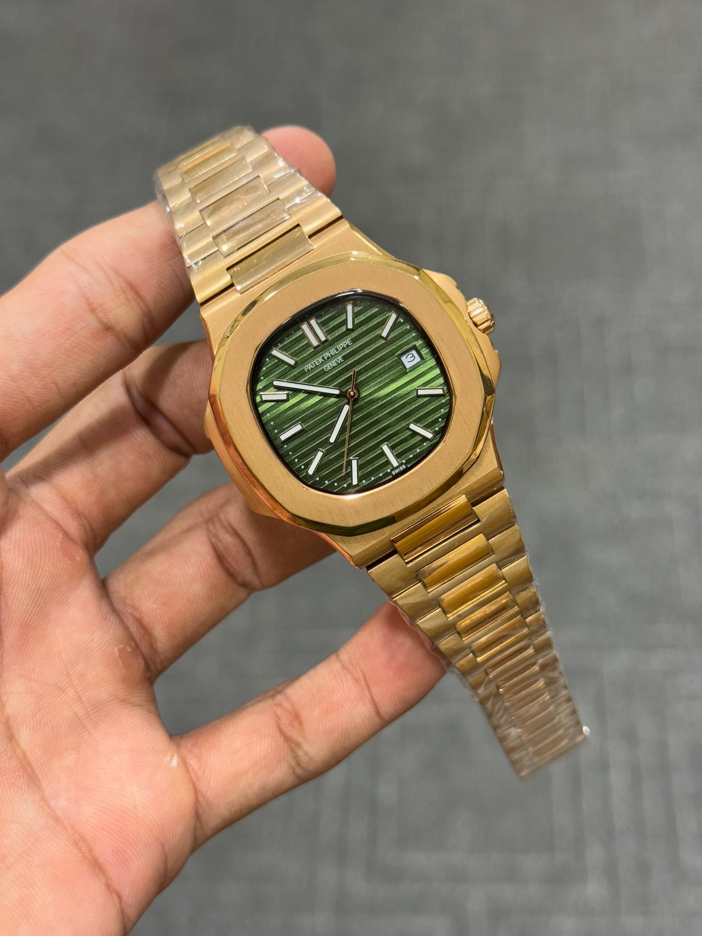 Pp Auto | Rose Green Dial