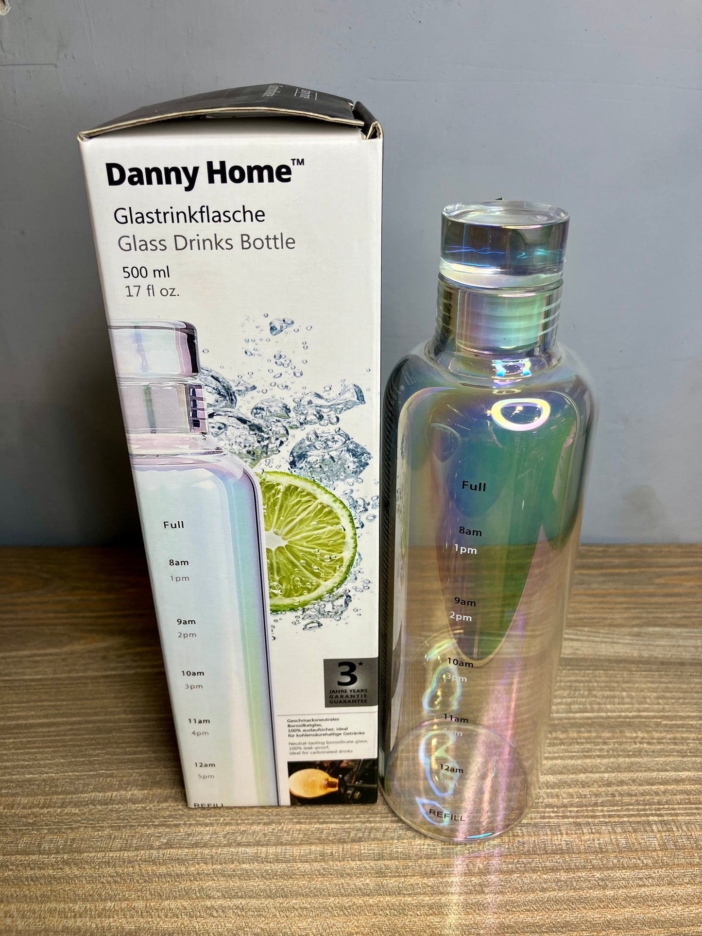 Danny Home Olimpio Glass Bottle 1Pcs