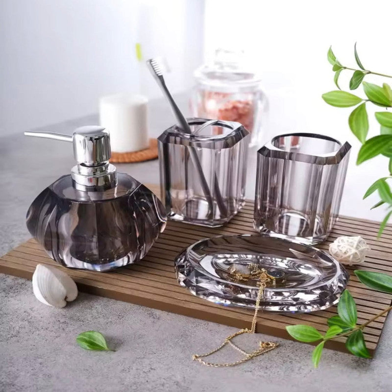 4 Pcs Bathroom Set (high Quality)