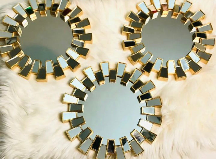 3 Pcs Fancy Wall Decor Motifs