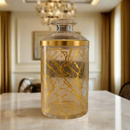 CrystalClear Acrylic Storage Jar – Durable, Transparent & Airtight Container ( 3 )