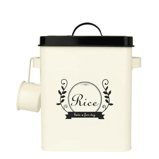 Metal Rice Storage Bucket – 5L