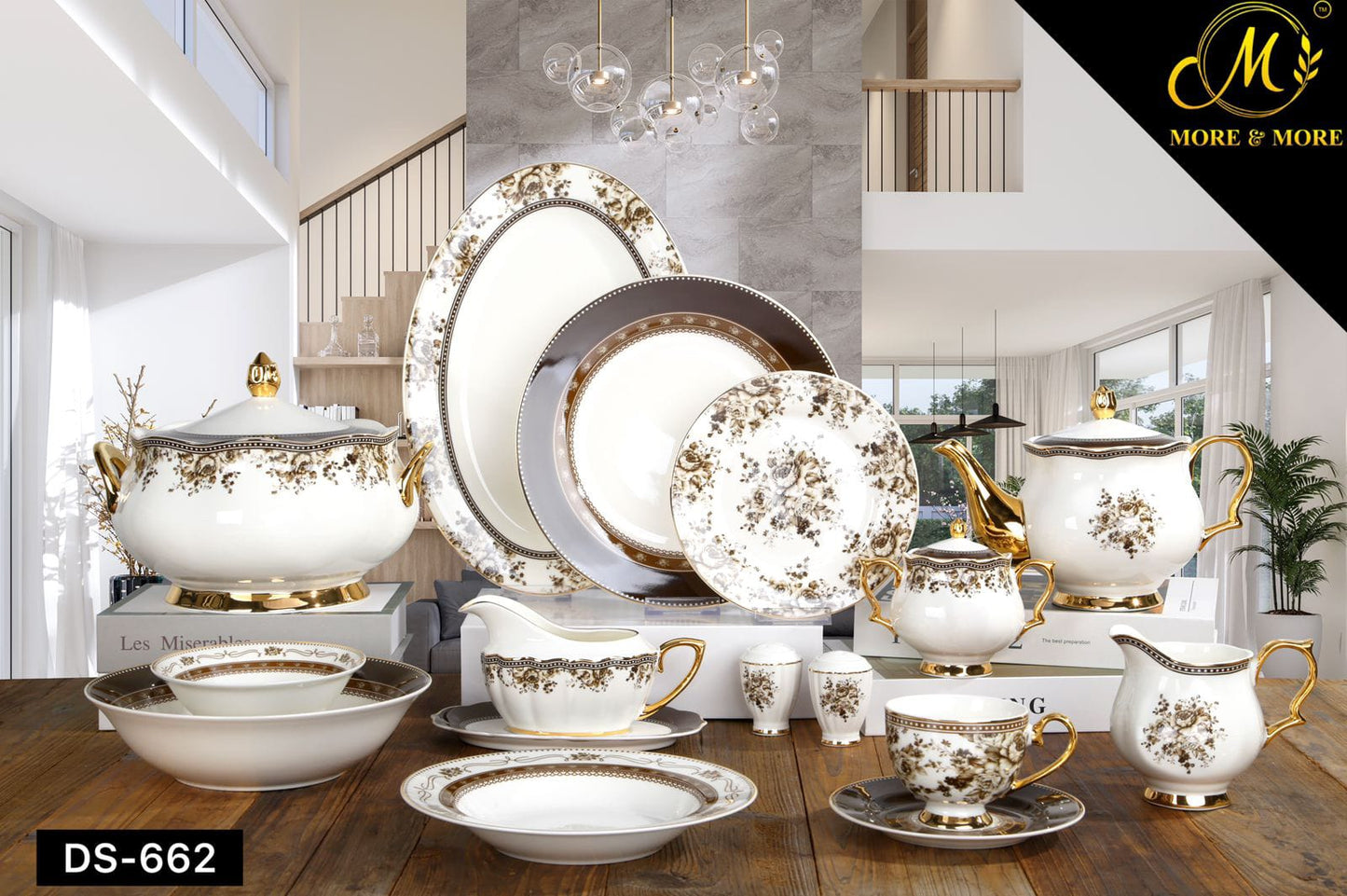 Johnson Bros-Inspired Dinner Set – Design : DS-662