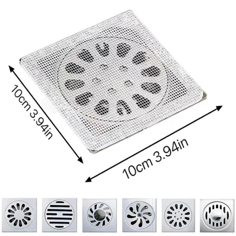 Disposable Floor Drain Sticker Pack Of 10