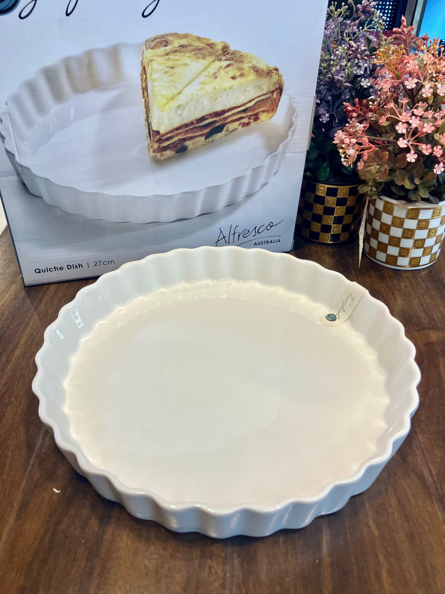 Symphony Quiche Dish 1Pcs