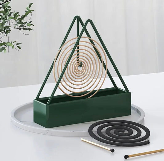 Iron Nordiac Style Mosquito Coil Holder