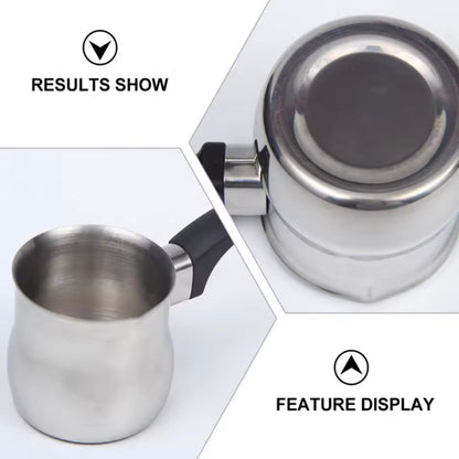 Stainless Steel 3 pcs Coffee Pot, Leakproof Coffee Kettle, Portable Coffee Maker