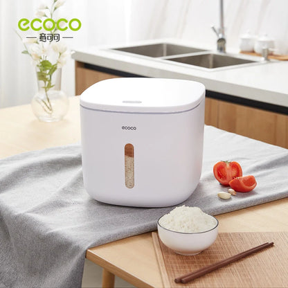 Ecoco Automatic Opening Rice Bucket - 5kg