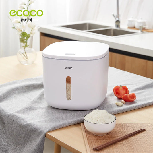 Ecoco Automatic Opening Rice Bucket - 5kg