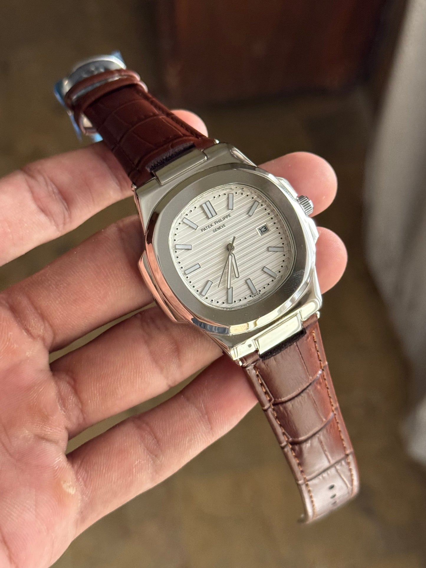 LEATHER STRAP PATEK PHILLIPE