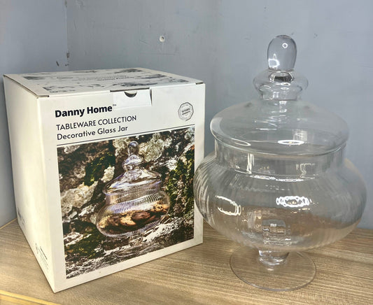 Danny Home Decorative Glass Jar