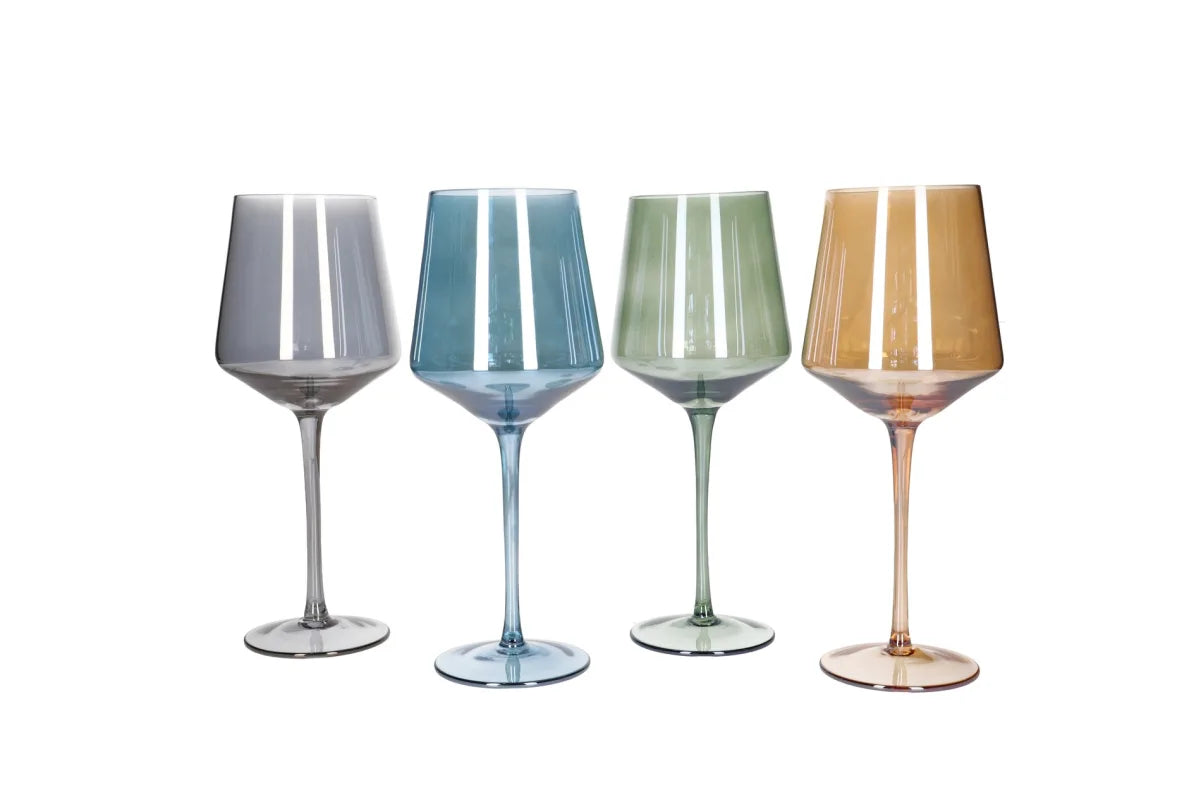 Danny Home Crystal Glasses Multicolour 4Pcs