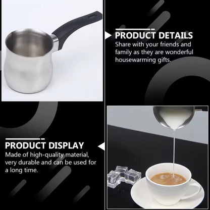 Stainless Steel 3 pcs Coffee Pot, Leakproof Coffee Kettle, Portable Coffee Maker