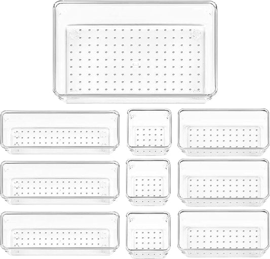 Set of 10 PCS- Acrylic Storage Box