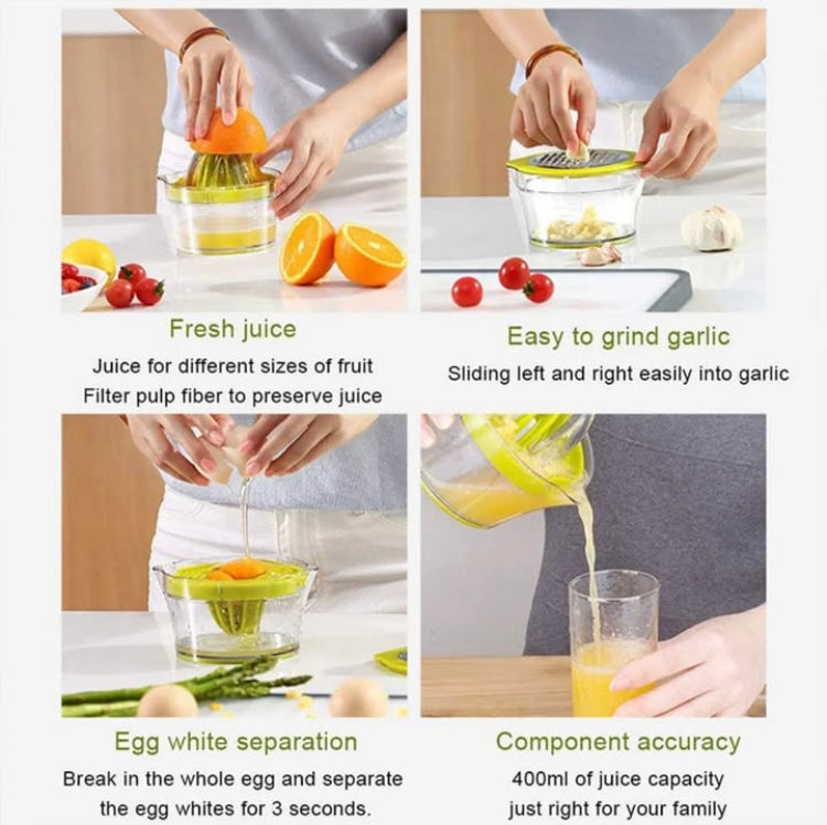 4 in 1 Multifunctional Manual Juicer Grater