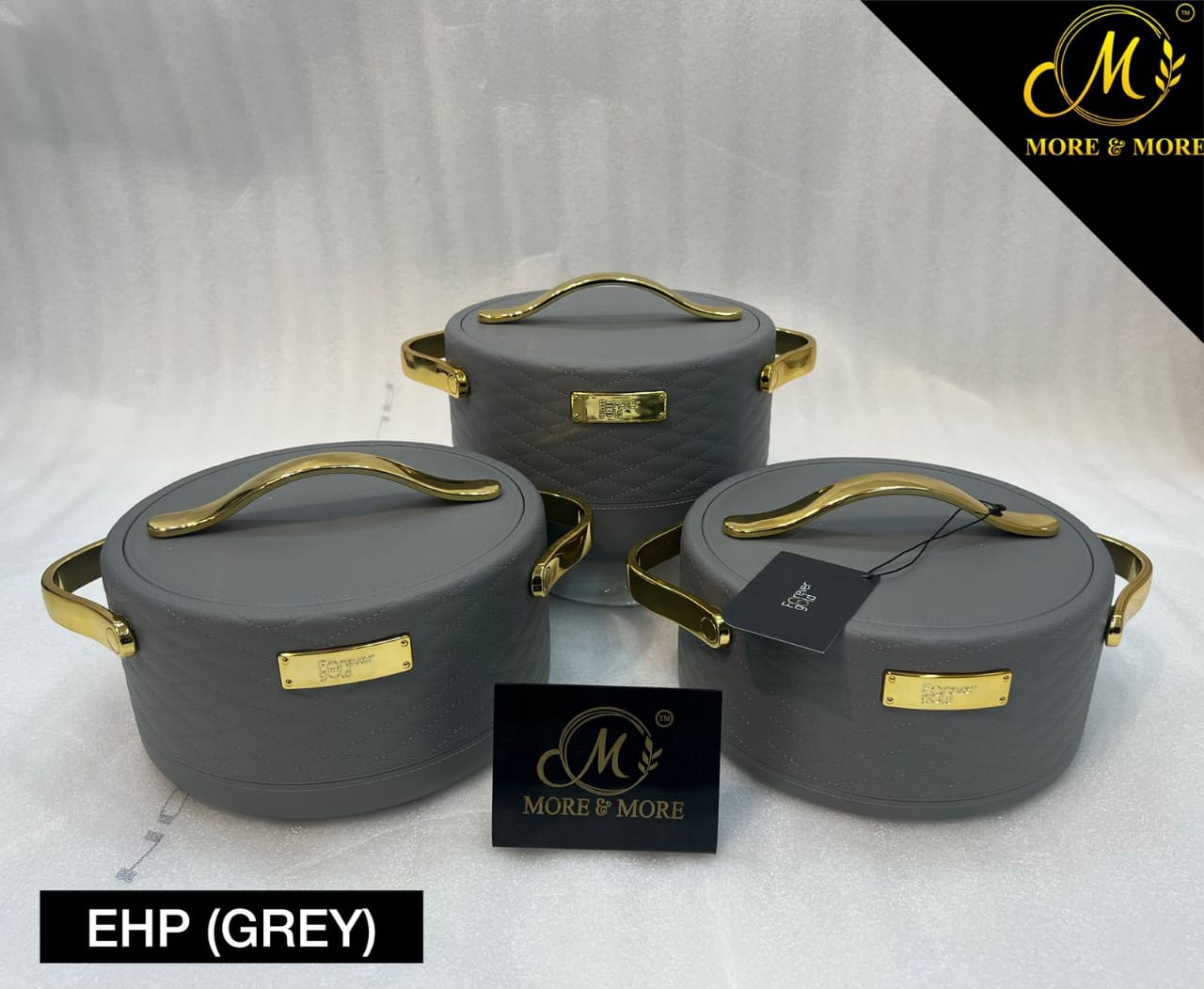 3-Pcs Hotpot Set - EHP (Grey)
