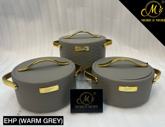 3-Pcs Hotpot Set - EHP (Warm Grey)