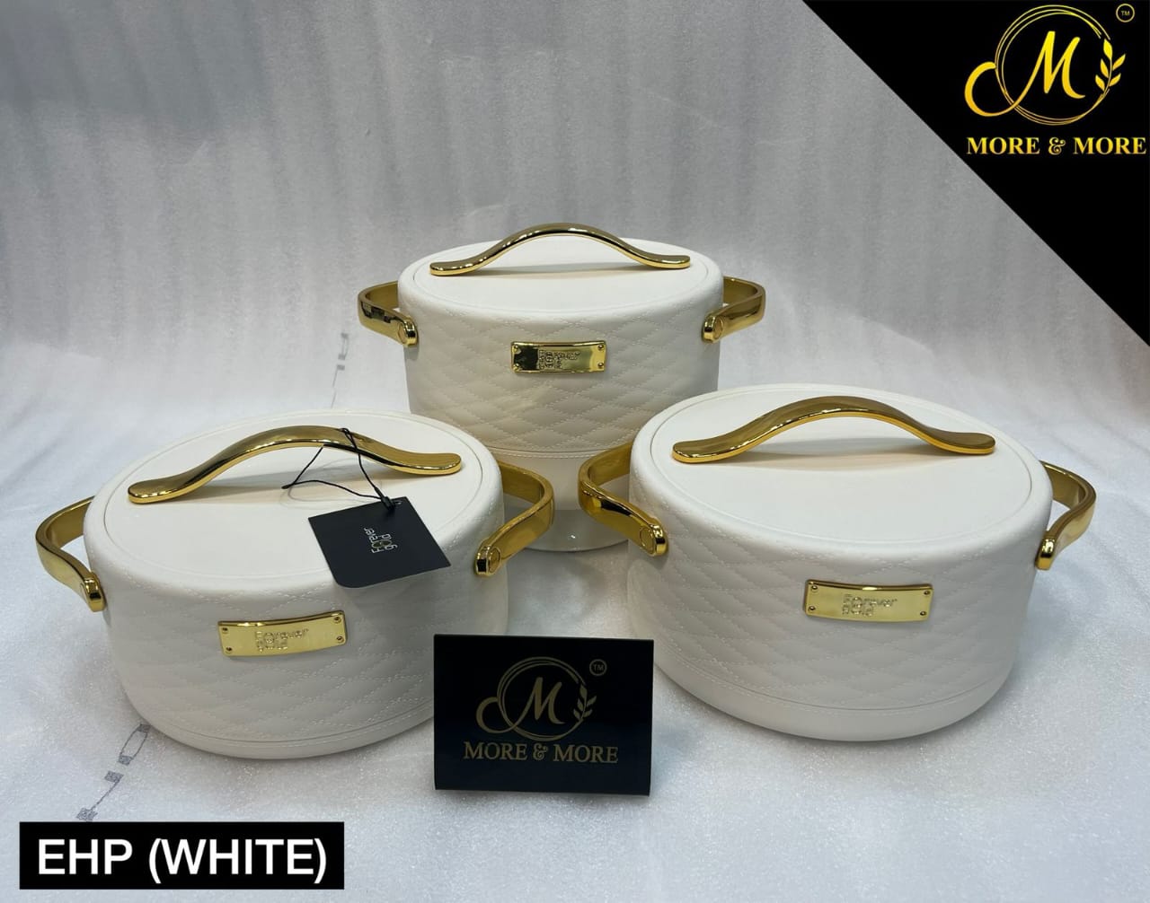 3-Pcs Hotpot Set - EHP (White)